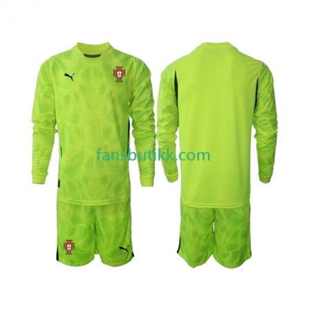 Fotballdrakt Portugal Keeper Barn Hjemmetrøye 2025 Langermet